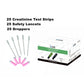 3 in 1 Handheld Renal Function Analyais Meter Renal Function Analyzer Urea (UR), Creatinine (CR), Uric Acid (UA) with Free Lancets