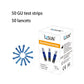 LYSUN Multifunction Blood Glucose Uric Acid Blood Ketone Cholesterol Meter BG TC UA KT Test Strip Diabetes Test Kit With Lancets