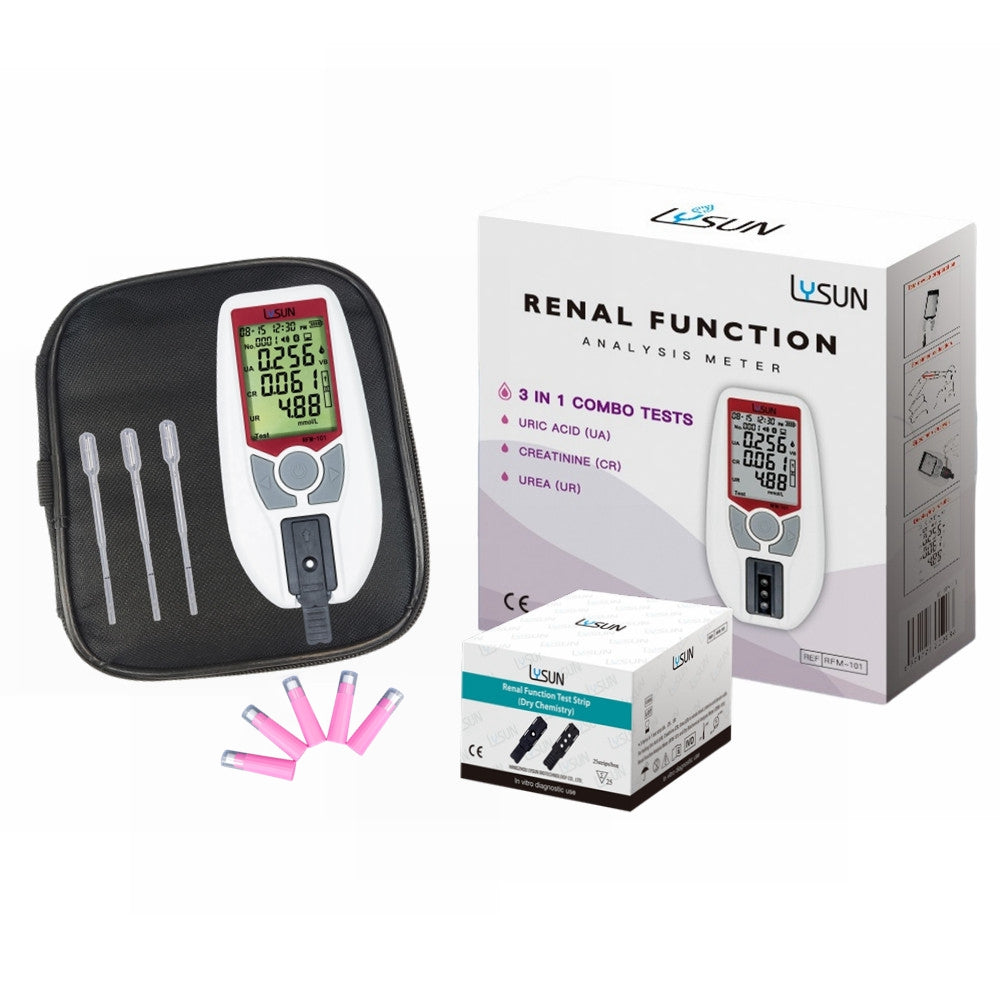 Clinical Analytical Renal Function Analyzer Creatinine Uric Acid Urea Test Renal Function Analysis Meter