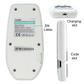 3 in 1 Handheld Renal Function Analyais Meter Renal Function Analyzer Urea (UR), Creatinine (CR), Uric Acid (UA) with Free Lancets