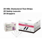 Medical Cholesterol Analysis Meter Blood Lipid 4 in 1  Medical Analyzer TC/ HDL/ LDL/ TG Home Use
