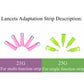 Uric Acid Test Strip Handheld Renal Function Analyais Meter Test Strips  with Free Lancets