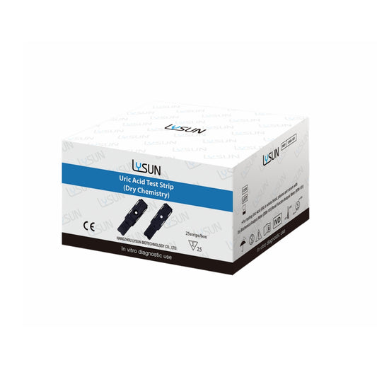 Uric Acid Test Strip Handheld Renal Function Analyais Meter Test Strips  with Free Lancets